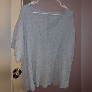 Light Blue Women's Top